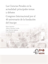 Imagen de Las Ciencias penales en la actualidad: Congreso Internacional por el 40 aniversario del Inacipe
